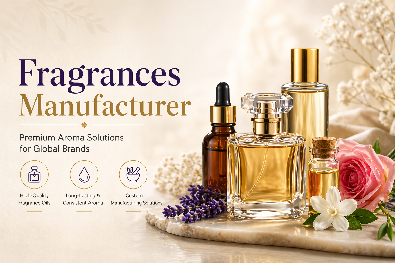 Best Fragrances Manufacturer for Long-Lasting Scents