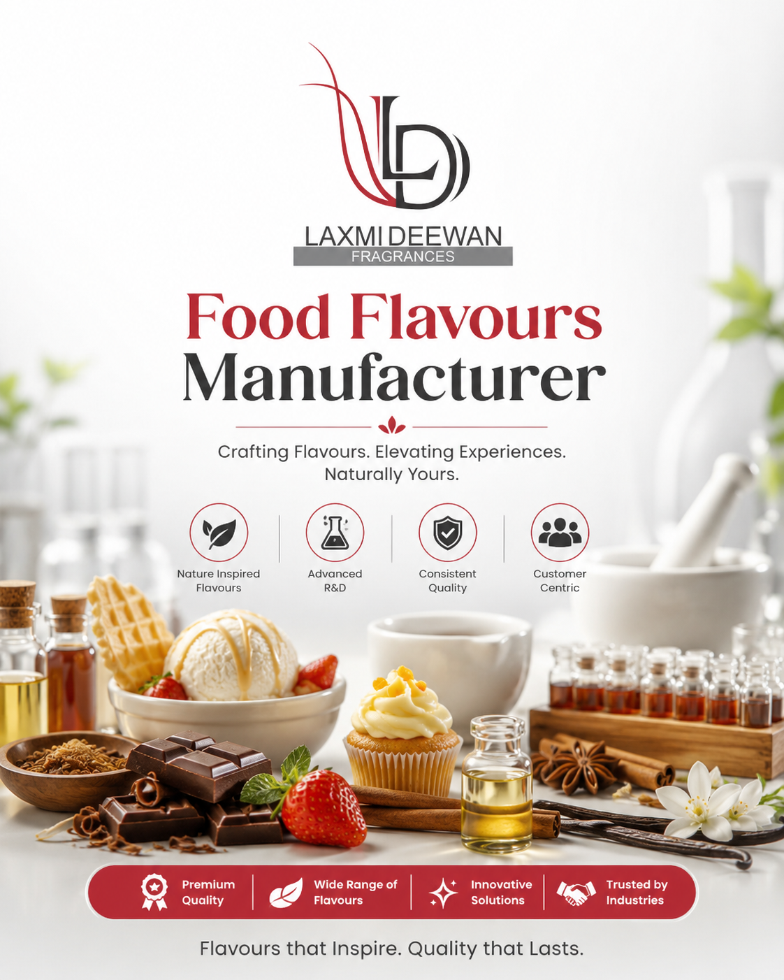 Food Flavours Manufacturer for Fresh and Tasty Products