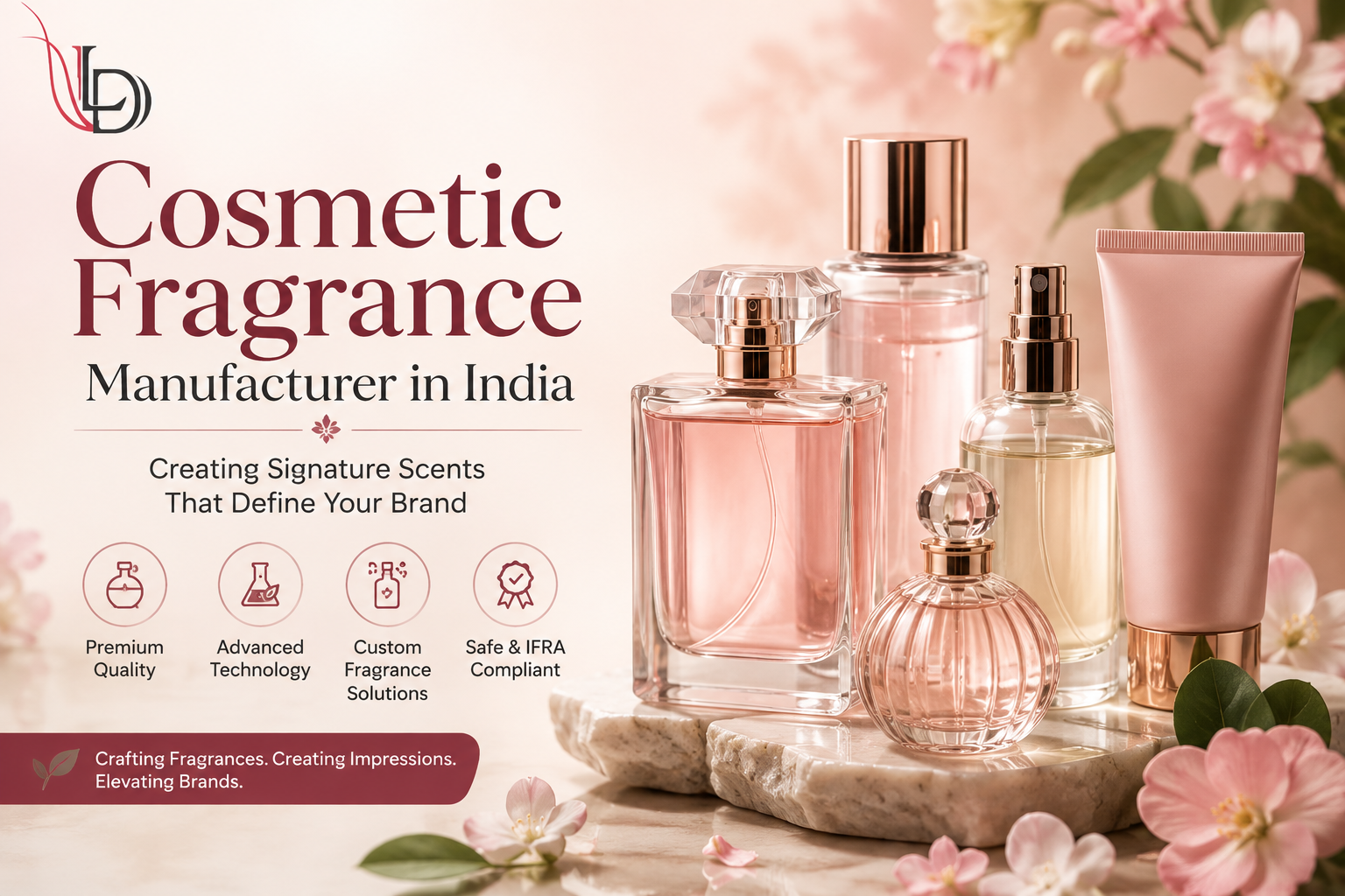 Cosmetic Fragrance Manufacturer in India